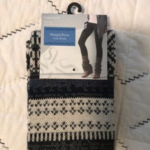 Vera Wang Leg warmers